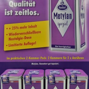 Tapetenkleister Spezial Doppelpackung 500g – Metylan